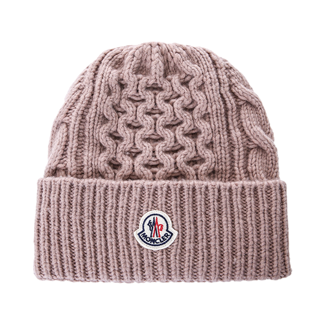 H2-093-3B00025-M2039-235 (W) Moncler Wool Beanie Pink - 22FW