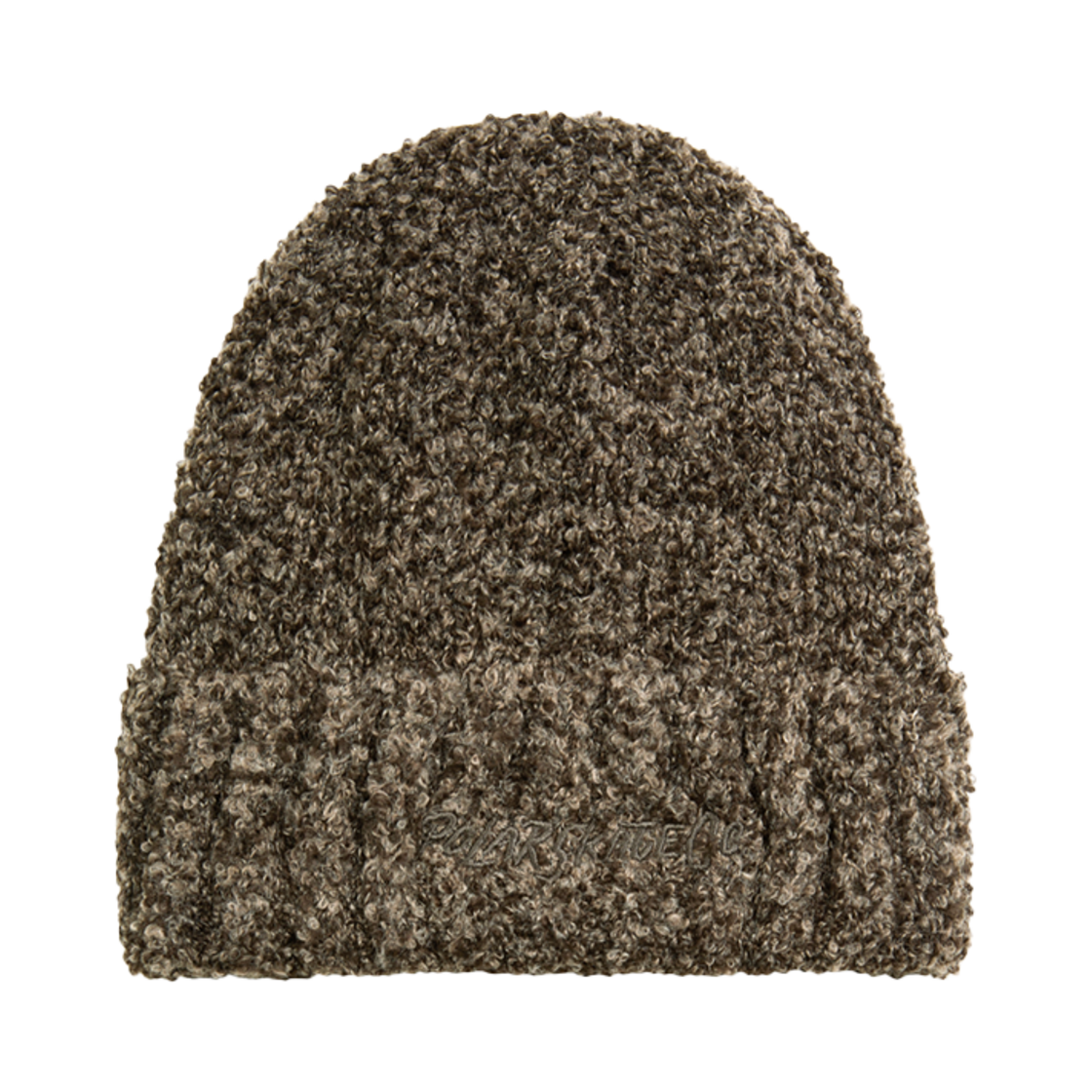 P000BINJ Polar Skate Co. Fluff Beanie Brown