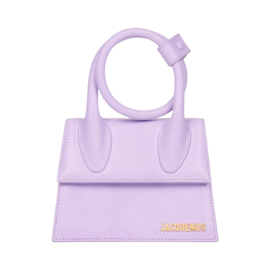 Jacquemus Le Chiquito Noeud Coiled Handbag Lilac