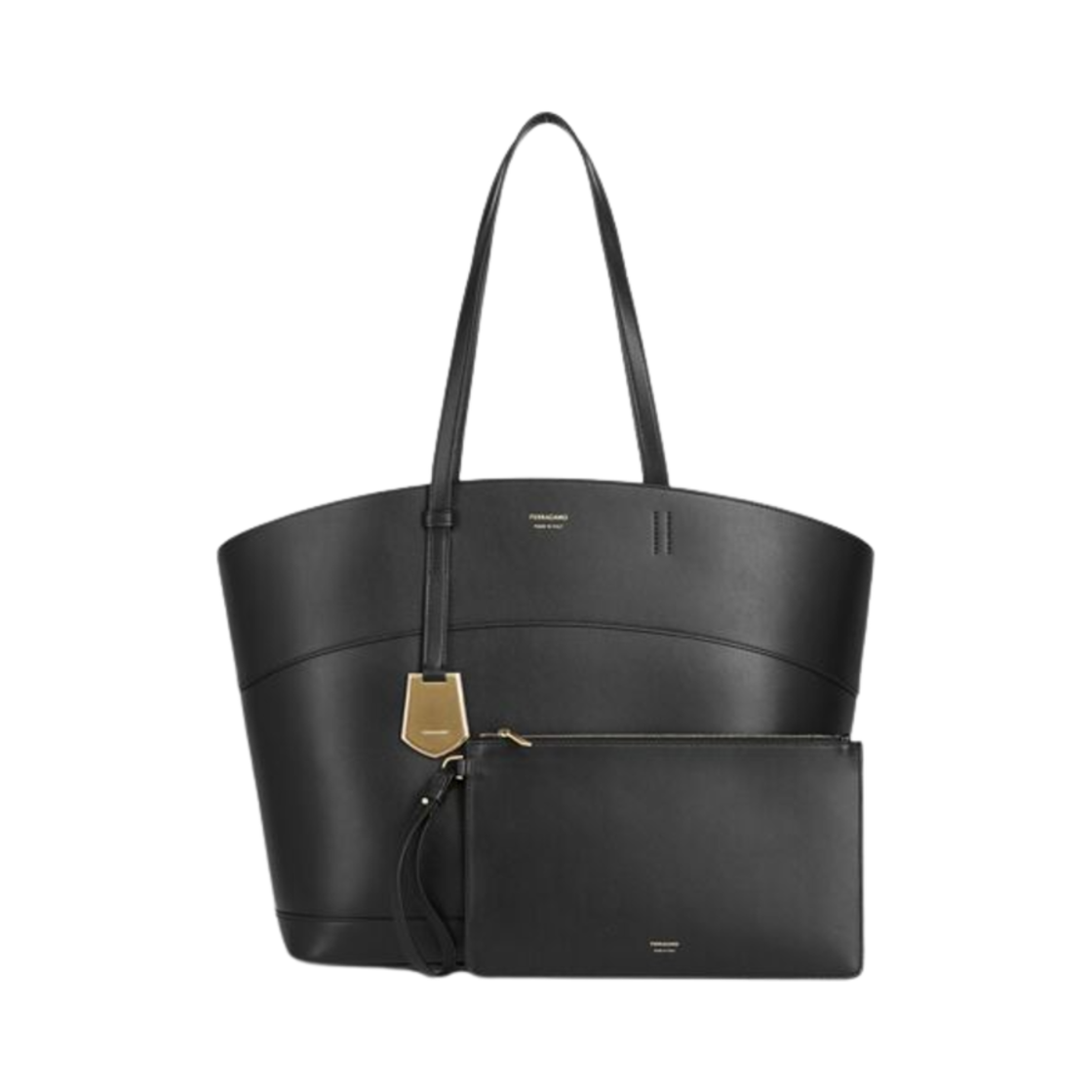 216999-770648 Ferragamo Charming Tote Bag Black