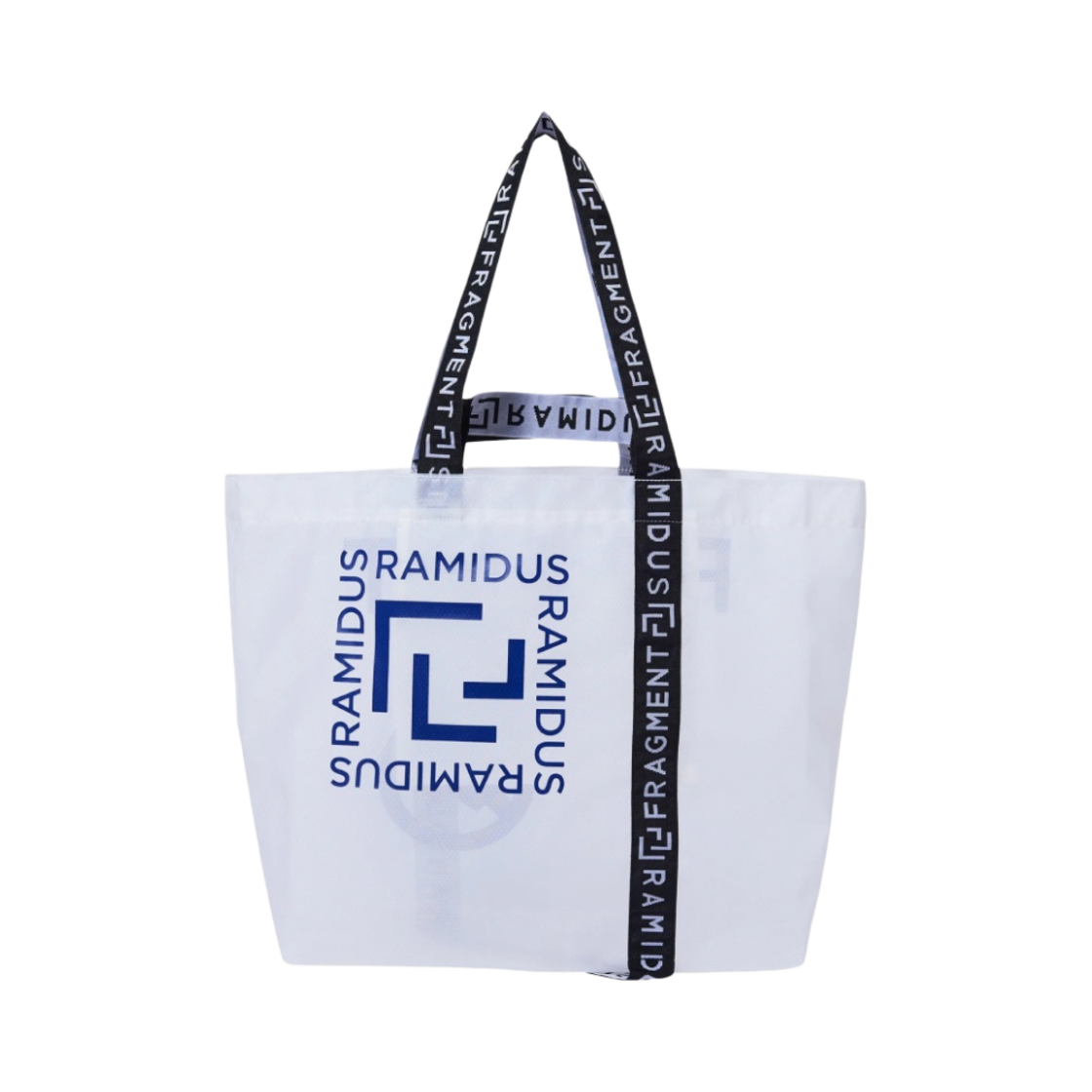 라미더스 x 프라그먼트 디자인 토트백 L 화이트(Ramidus x Fragment Design Tote Bag L White) - 3