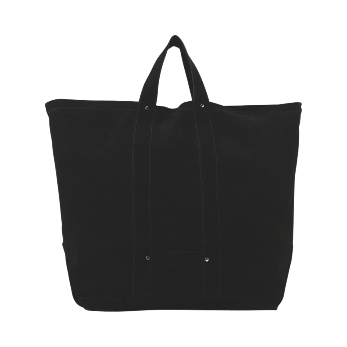 KM4BBGTSS09BK Seven By Seven Leather Tote Bag Black