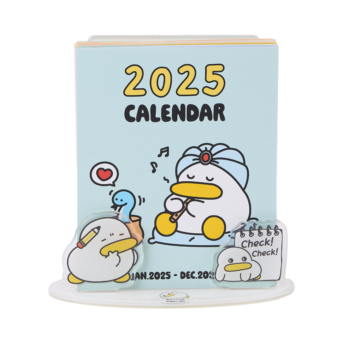 8809737869780 QwakCheol 2025 Stand Mini Calendar