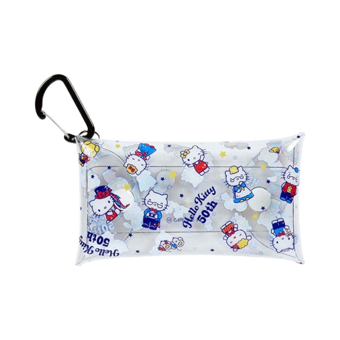 산리오 헬로 키티 50주년 클리어 멀티 케이스 S(Sanrio Hello Kitty 50th Clear Multi Case S)