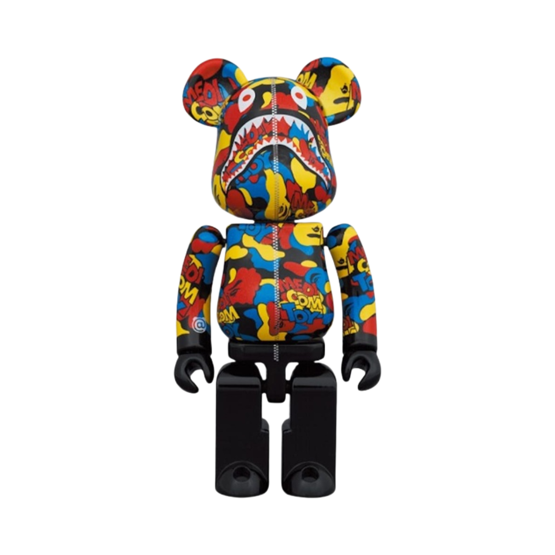 베어브릭 x 베이프 메디콤 토이 초합금 카모 샤크 멀티 200%(Bearbrick x BAPE Medicom Toy Chogokin Camo Shark Multi 200%) - 1