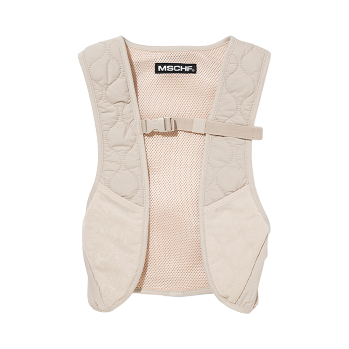 미스치프 퀼티드 베스트 백 아이보리(Mischief Quilted Vest Bag Ivory)