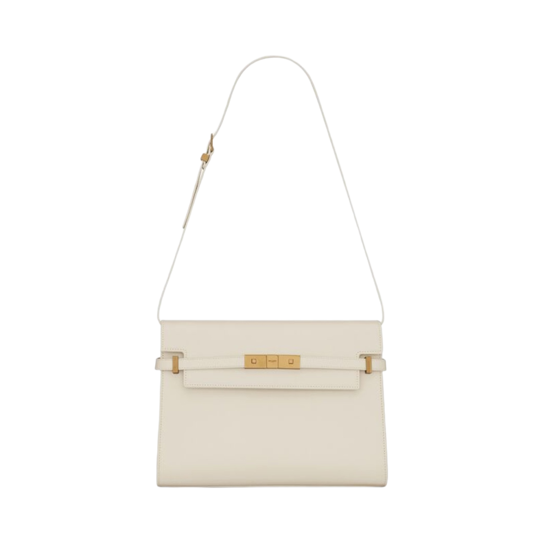 579271-0SX0W-9207 Saint Laurent Manhattan Shoulder Bag In Box Saint Laurent Leather Blanc Vintage