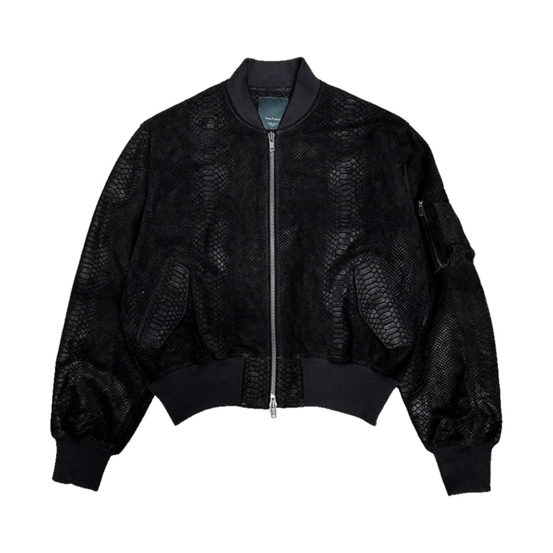 언더마이카 블랙 맘바 이펙트 매트 스웨이드 MA-1 매트 블랙 - 25SS(Undermycar Black Mamba Effect Matt Suede MA-1 Matt Black - 25SS)