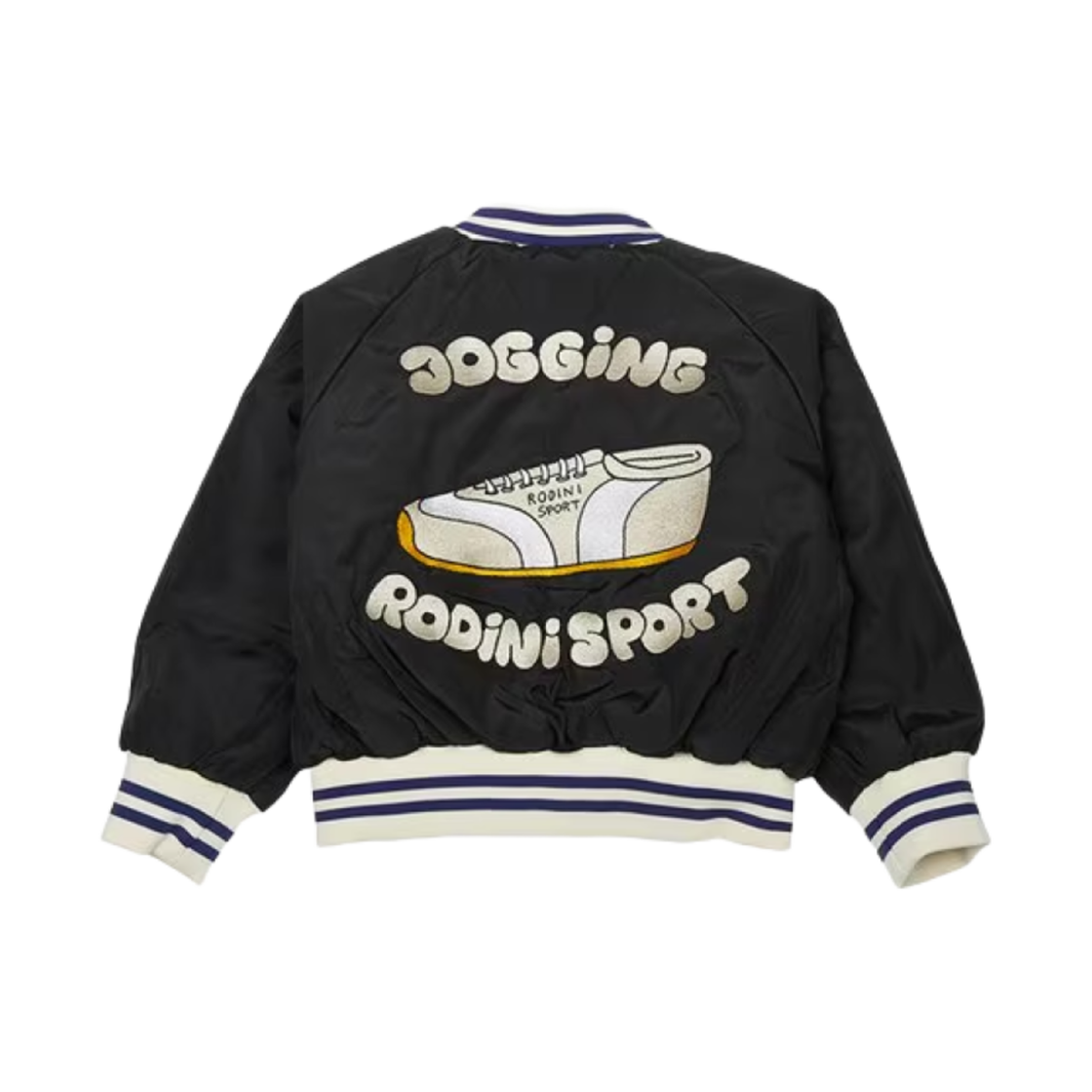 (키즈) 미니 로디니 리버시블 베이스볼 자켓 멀티((Kids) Mini Rodini Reversible Baseball Jacket Multi) - 2