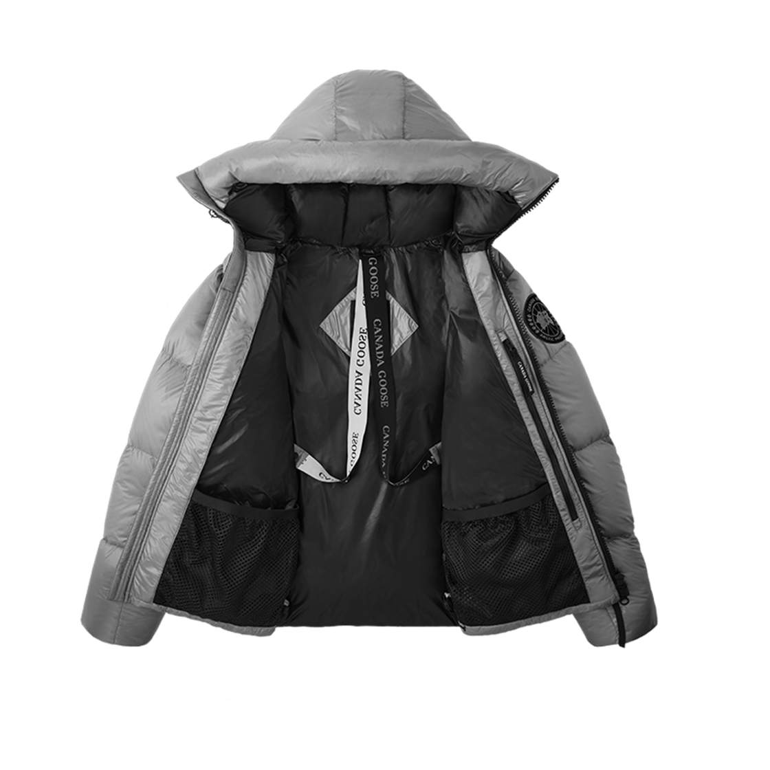 2252MB Canada Goose Crofton Puffer Black Label Boulder Grey