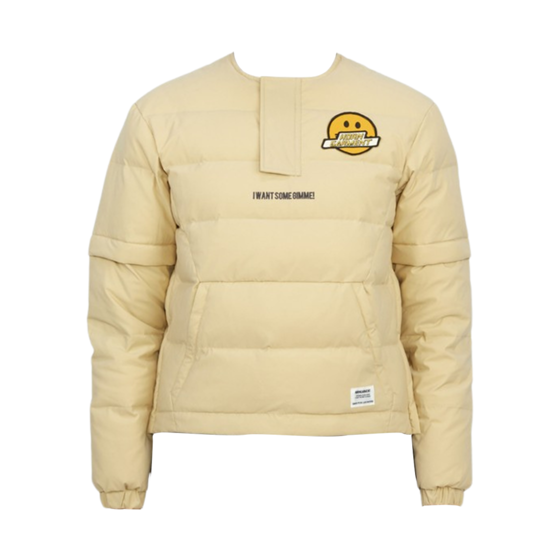 (W) 혼가먼트 골프 웨어 패딩 자켓 베이지((W) Horn Garment Golf Wear Padding Jacket Beige)