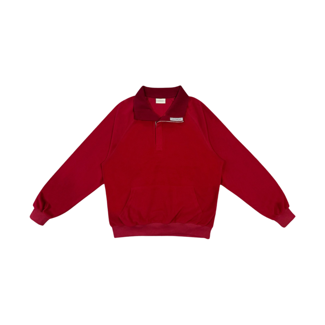 (W) 지초이 플리스 풀오버 크랜베리((W) Jichoi Fleece Pullover Cranberry)