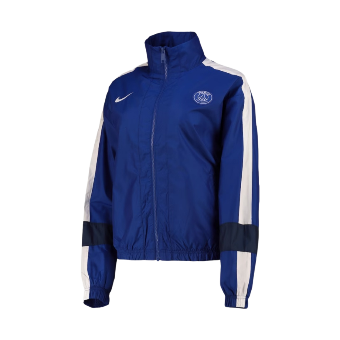 (W) 나이키 파리 생제르맹 2022/23 스트라이크 앤섬 자켓 로얄 블루((W) Nike Paris Saint-Germain 2022/23 Strike Anthem Jacket Royal Blue)