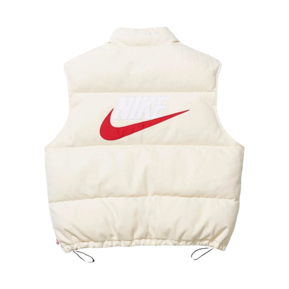 슈프림 x 나이키 데님 퍼퍼 베스트 내츄럴 - 24SS(Supreme x Nike Denim Puffer Vest Natural - 24SS)