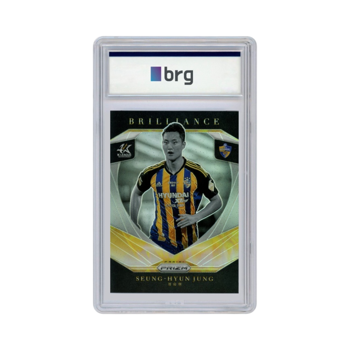 파니니 프리즘 K 리그 #12 울산 현대 정승현 브릴리언스 축구 카드 2023(Panini Prizm K League #12 Ulsan Hyundai Jung Seung Hyun Brilliance Soccer Card 2023)