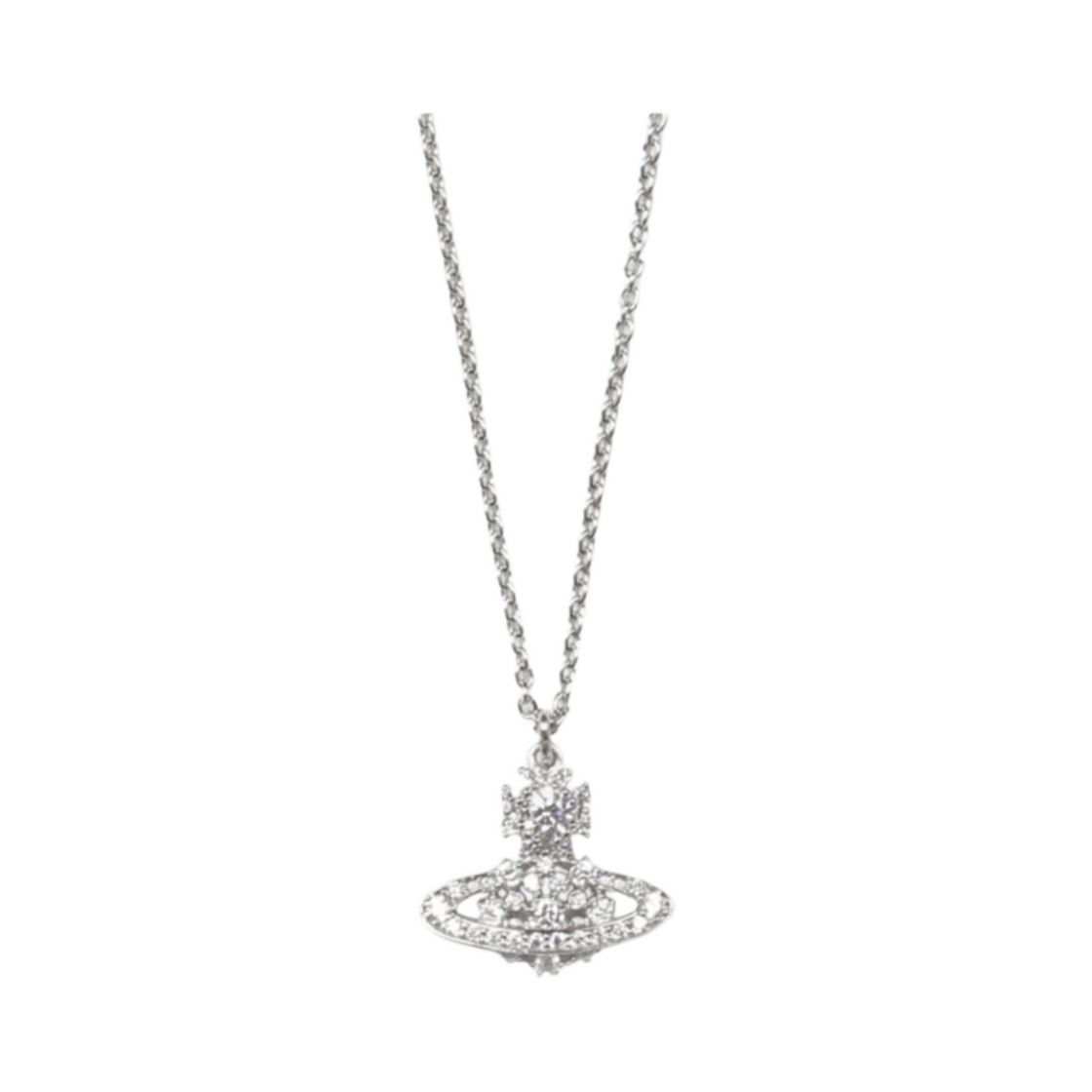 비비안 웨스트우드 나르시사 펜던트 플래티넘 화이트 실버(Vivienne Westwood Narcissa Pendant Platinum White Silver)
