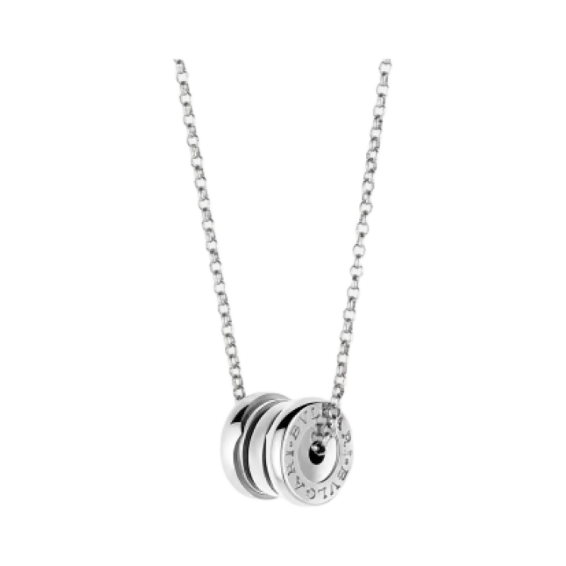 불가리 비제로원 네클리스 미니 펜던트 화이트 골드(Bulgari B.Zero1 Necklace Mini Pendant White Gold)