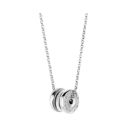 Bulgari B.Zero1 Necklace Mini Pendant White Gold