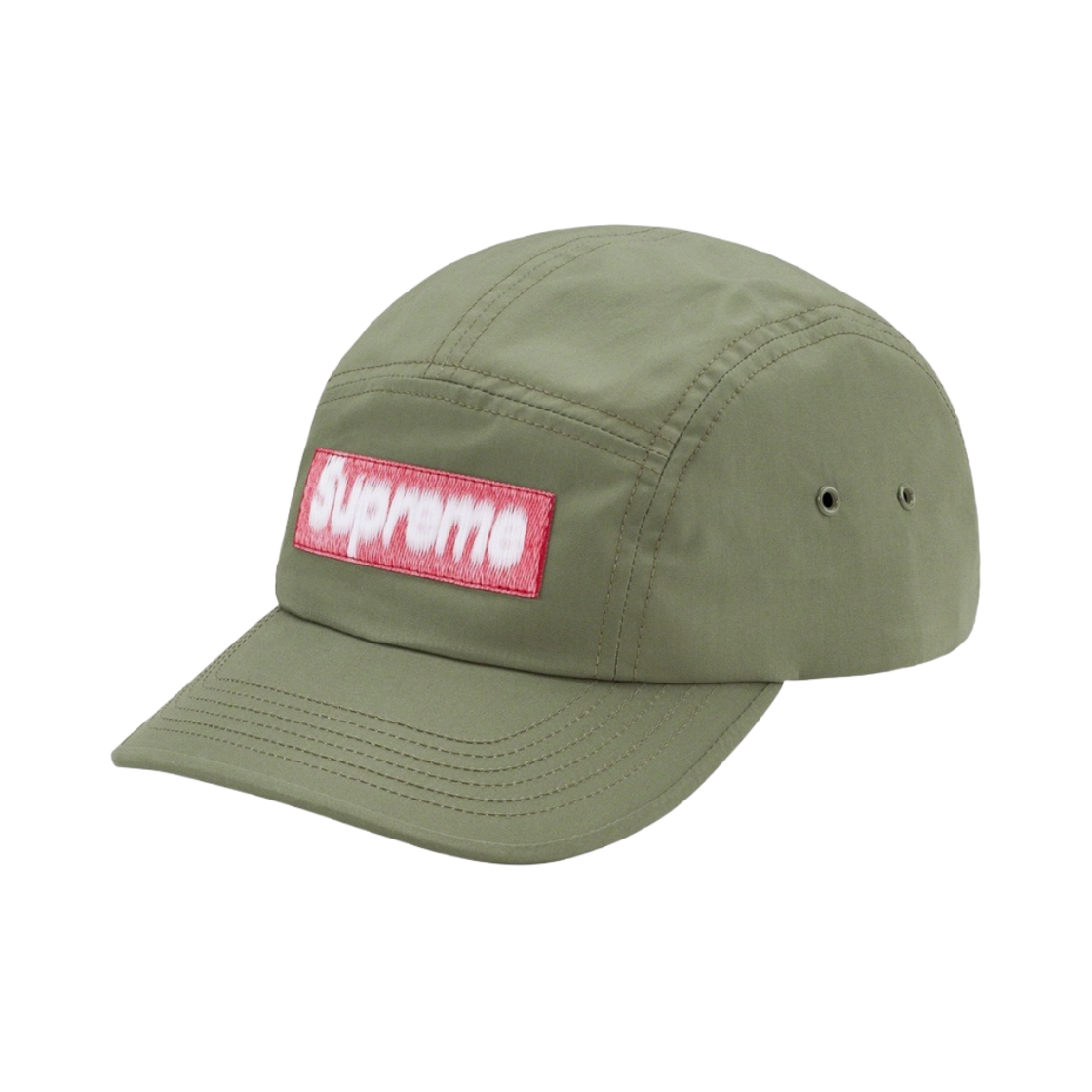 슈프림 리버스드 라벨 캠프캡 올리브 - 21SS(Supreme Reversed Label Camp Cap Olive - 21SS) - 1