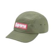 Supreme Reversed Label Camp Cap Olive - 21SS