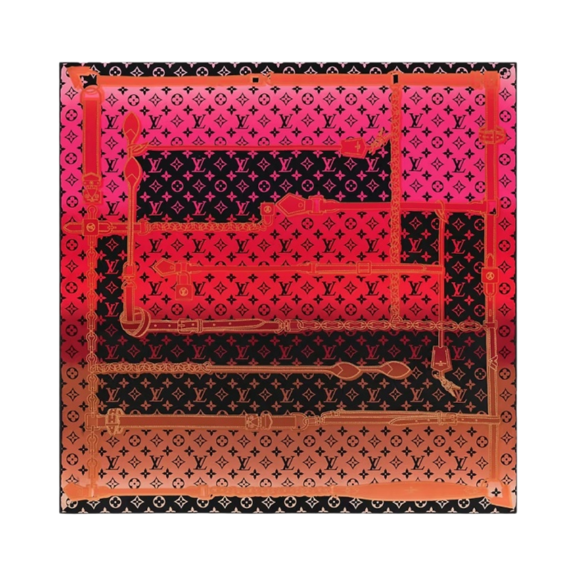 (W) 루이비통 라이징 컨피덴셜 스퀘어 베이지((W) Louis Vuitton Rising Confidential Square Beige) - 1