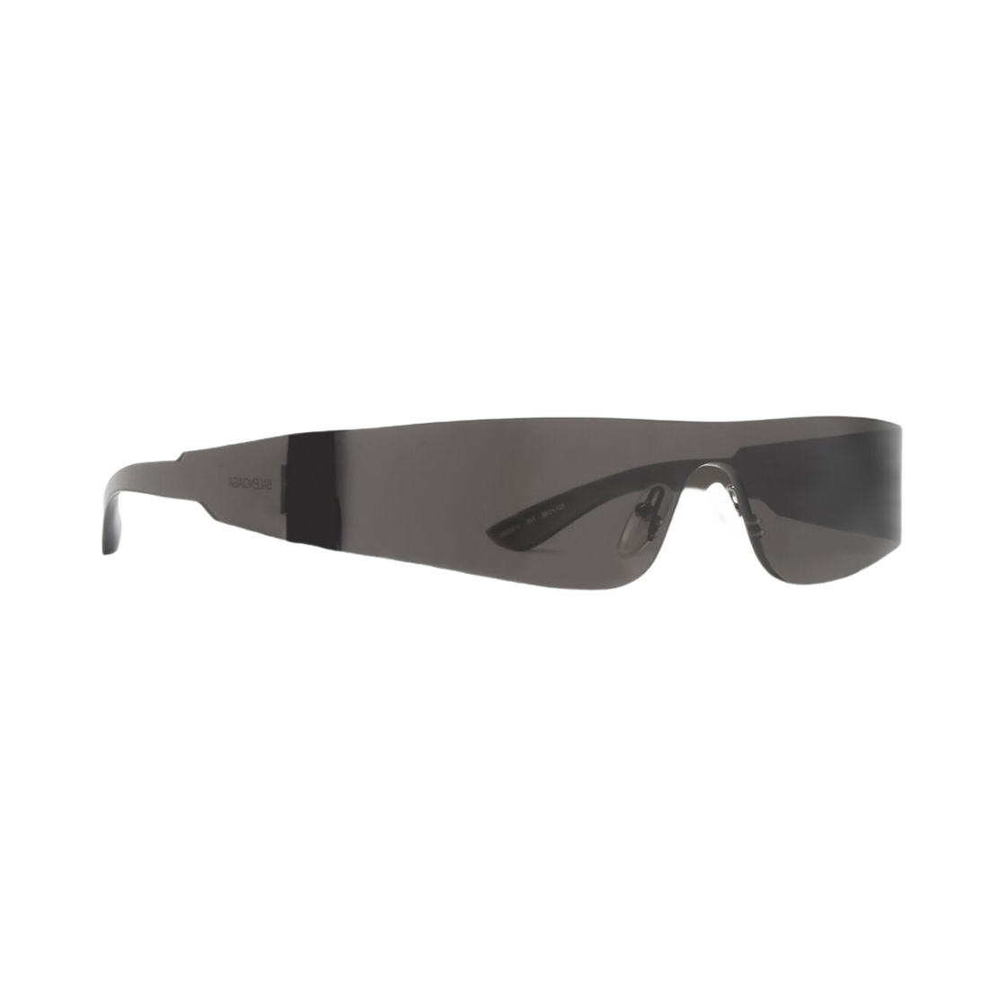 발렌시아가 모노 렉탱글 선글라스 블랙(Balenciaga Mono Rectangle Sunglasses Black) - 2