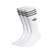 Adidas Solid Crew Socks White (3 Pack)