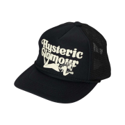 Hysteric Glamour Lie Down Girl Mesh Cap Black