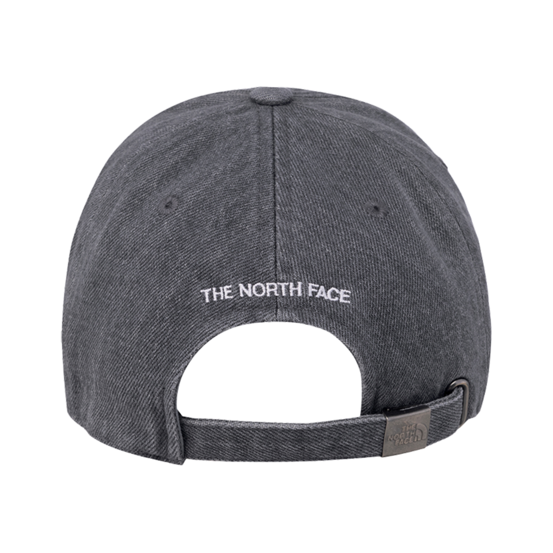 노스페이스 화이트 라벨 로고 데님 볼캡 그레이(The North Face White Label Logo Denim Ball Cap Gray) - 2