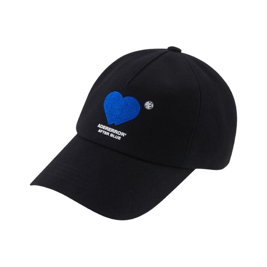 BLASSCA03BK Ader Error Twin Heart Logo Cap Black