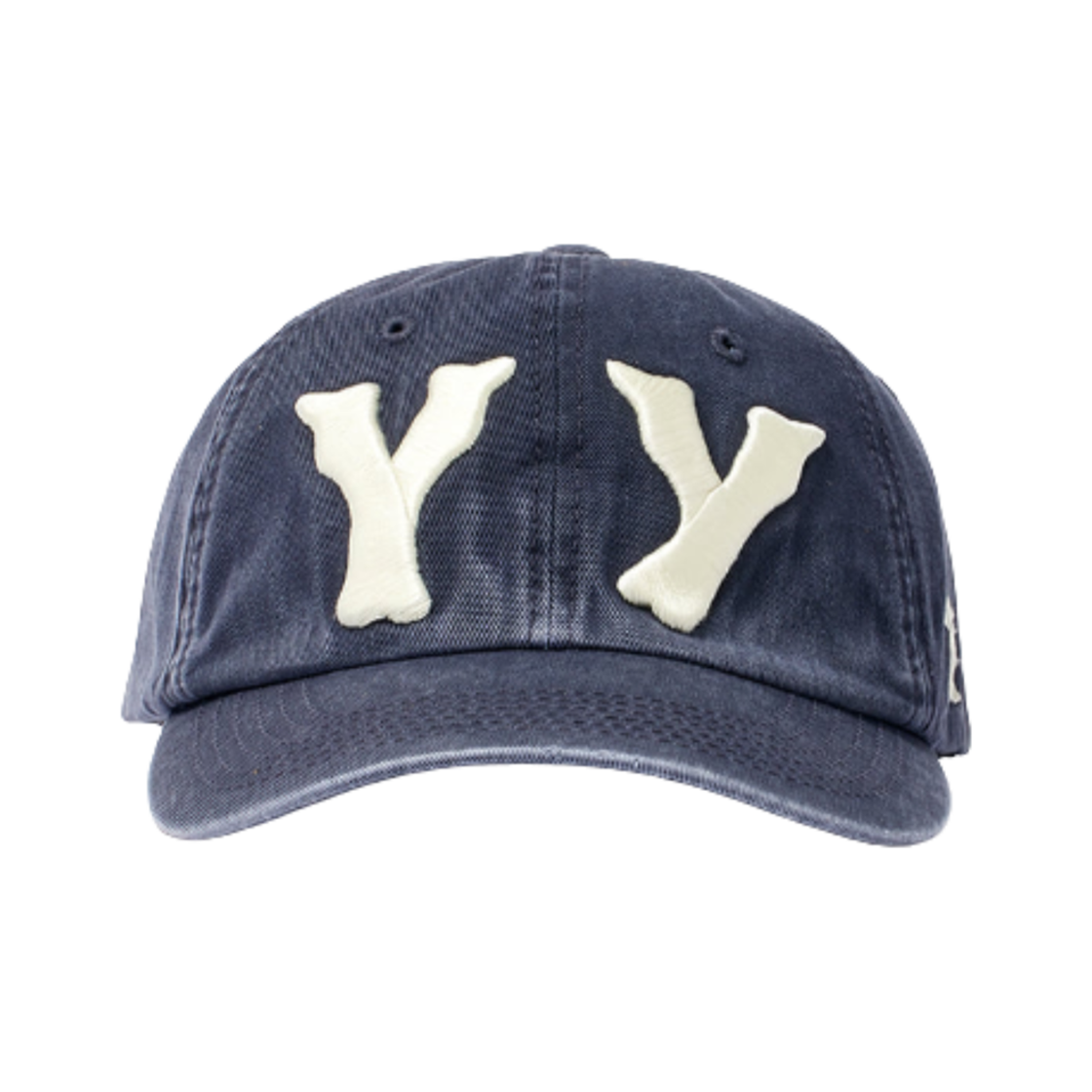 오픈 Yy 하트 본 볼캡 네이비(Open Yy Yy Heart Bone Ball Cap Navy)