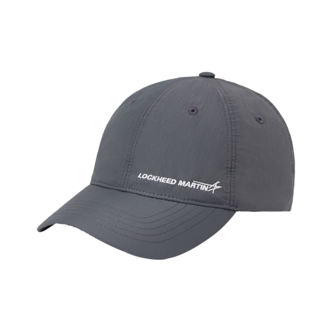 L31UAP010CHA LOCKHEED MARTIN LM Logo Nylon String Cap Charcoal