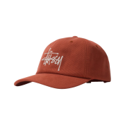 Stussy Big Logo Twill Low Pro Cap Orange