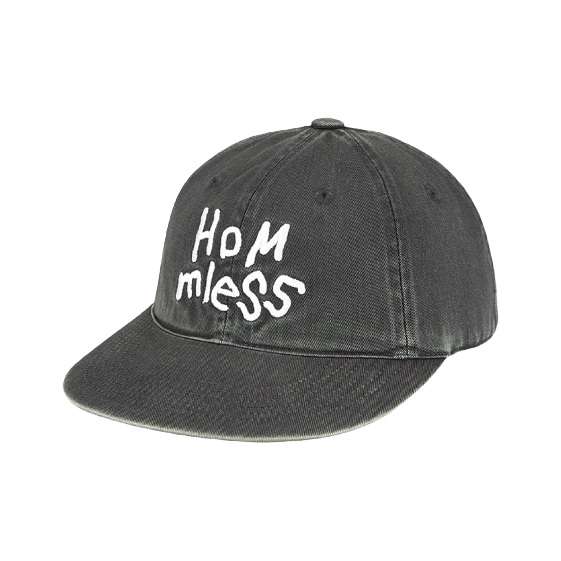 홈리스 로고 캡 블랙(Hommless Logo Cap Black)