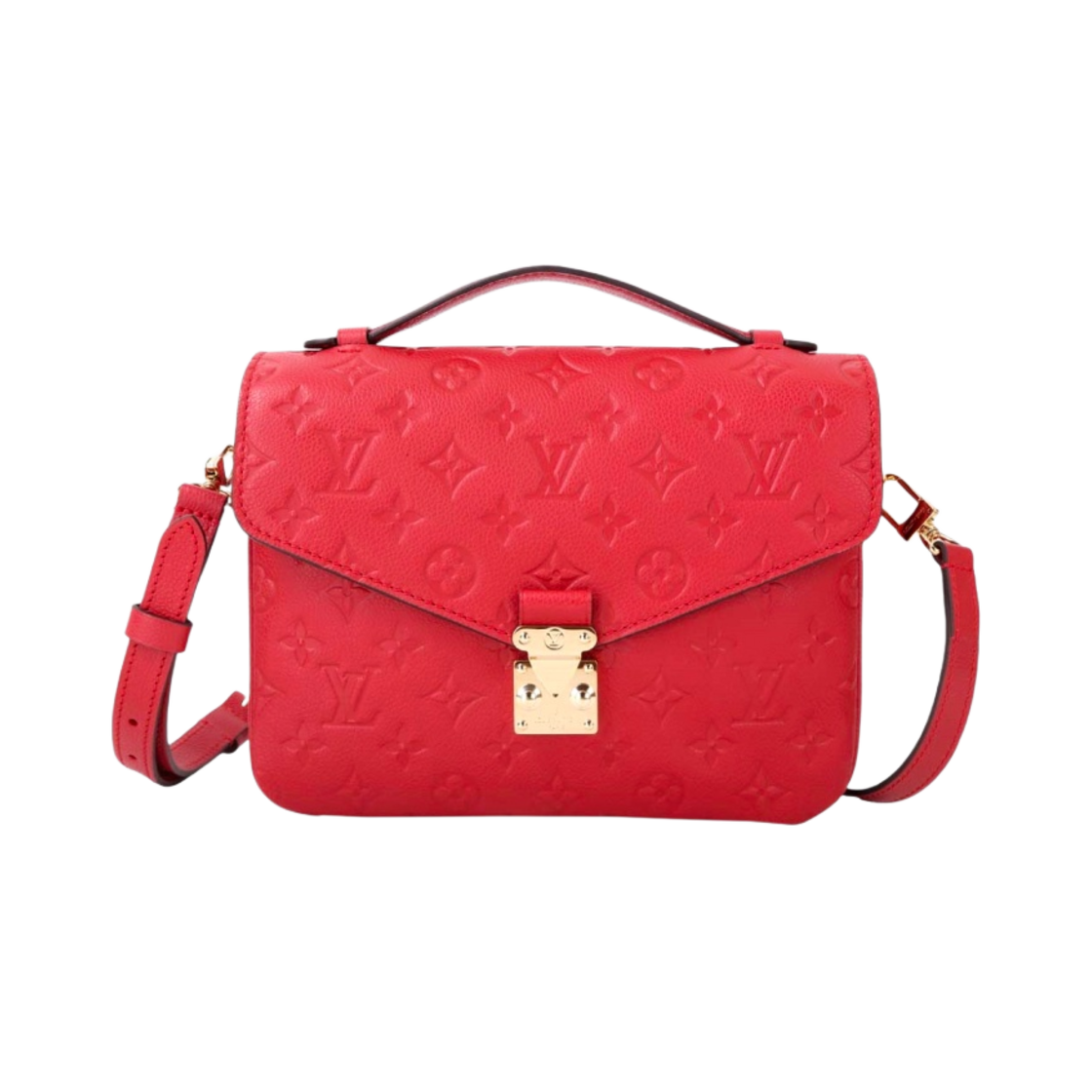 루이비통 포쉐트 메티스 모노그램 앙프렝뜨 레드(Louis Vuitton Pochette Metis Monogram Empreinte Red) - 1