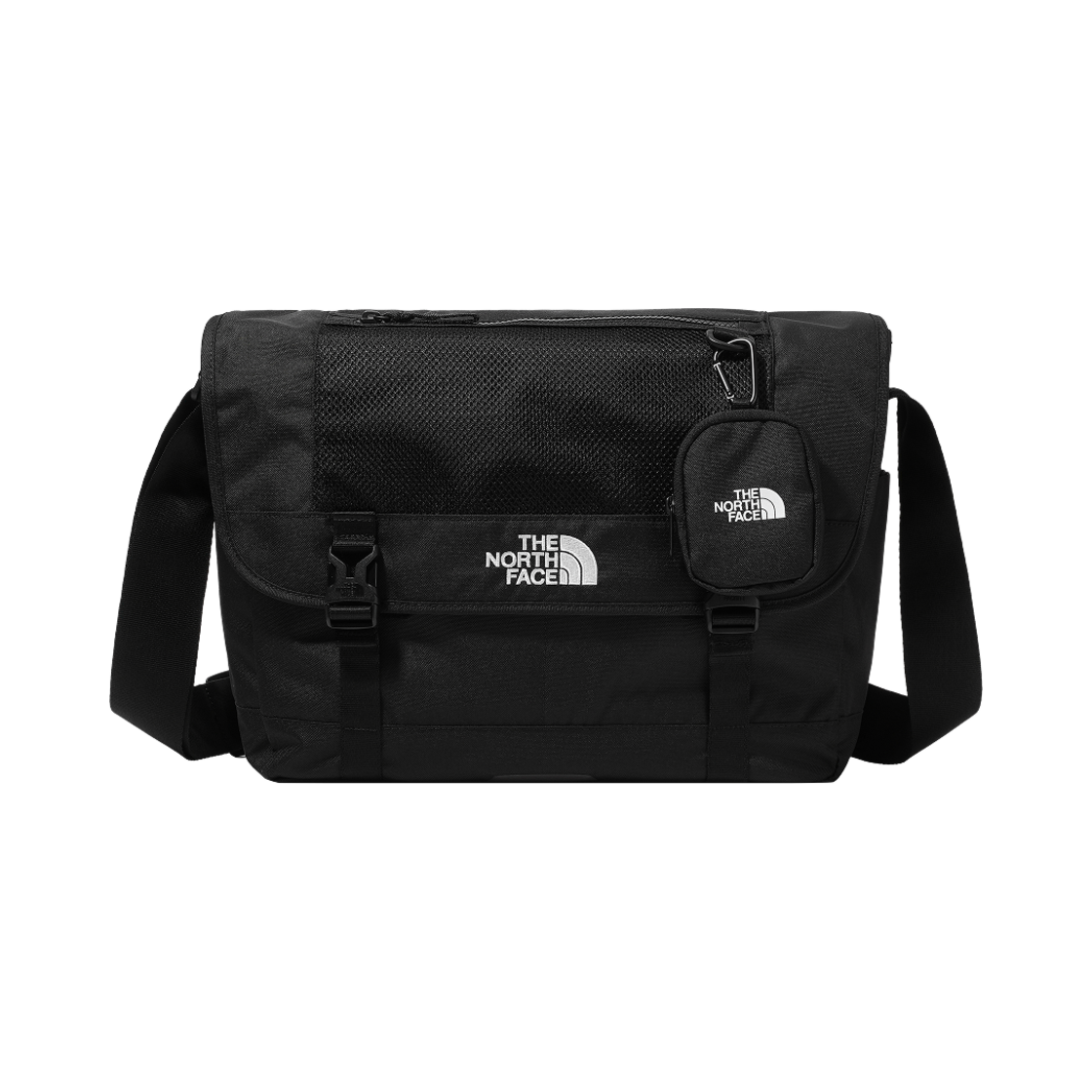 NN2PQ72J The North Face Super Messenger Bag Large Black