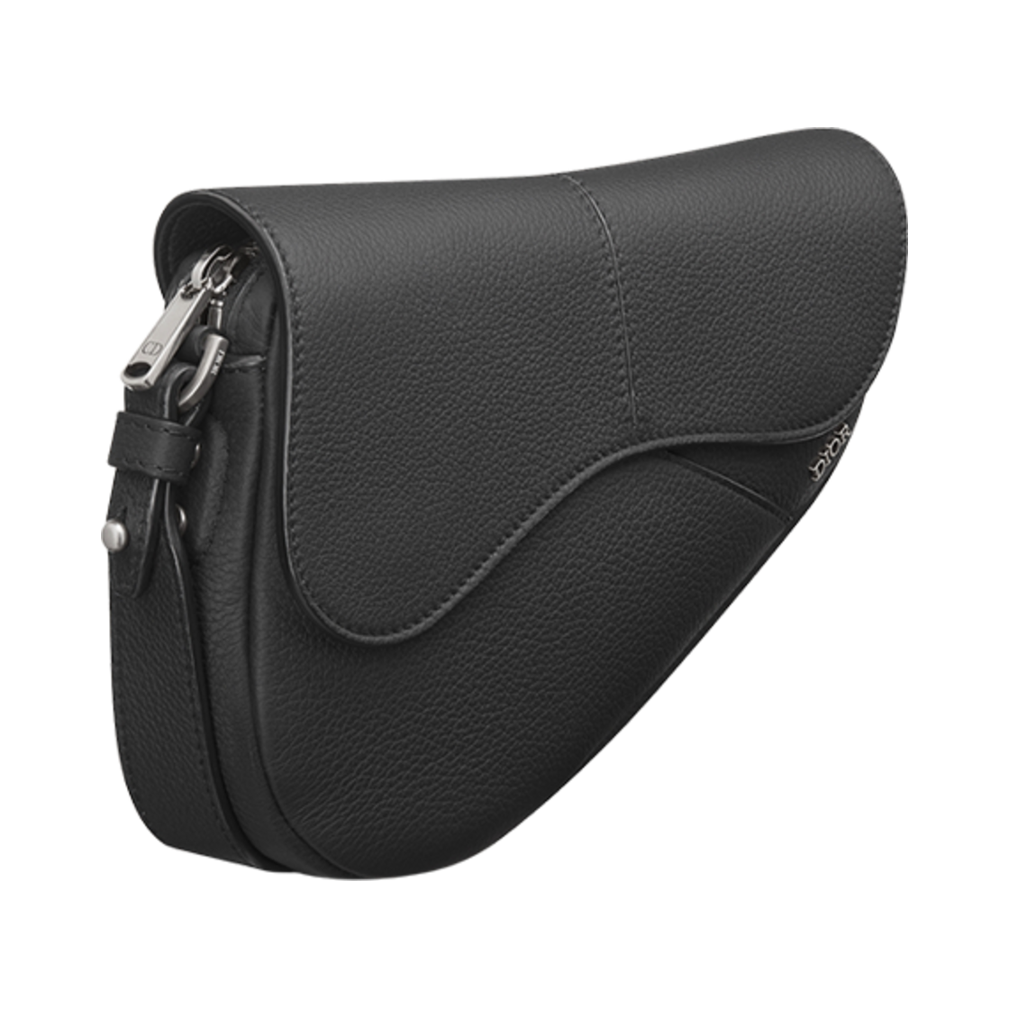 디올 미니 새들백 디올 아이콘 카프스킨 블랙(Dior Mini Saddle Bag Dior Icons Calfskin Black) - 2