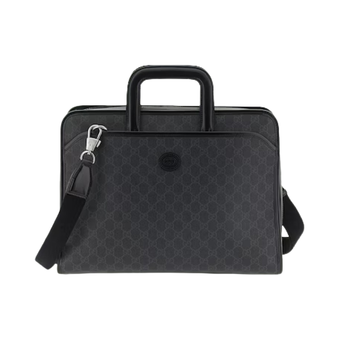 구찌 브리프케이스 인터로킹 G 블랙 슈프림(Gucci Briefcase with Interlocking G Black Supreme) - 1