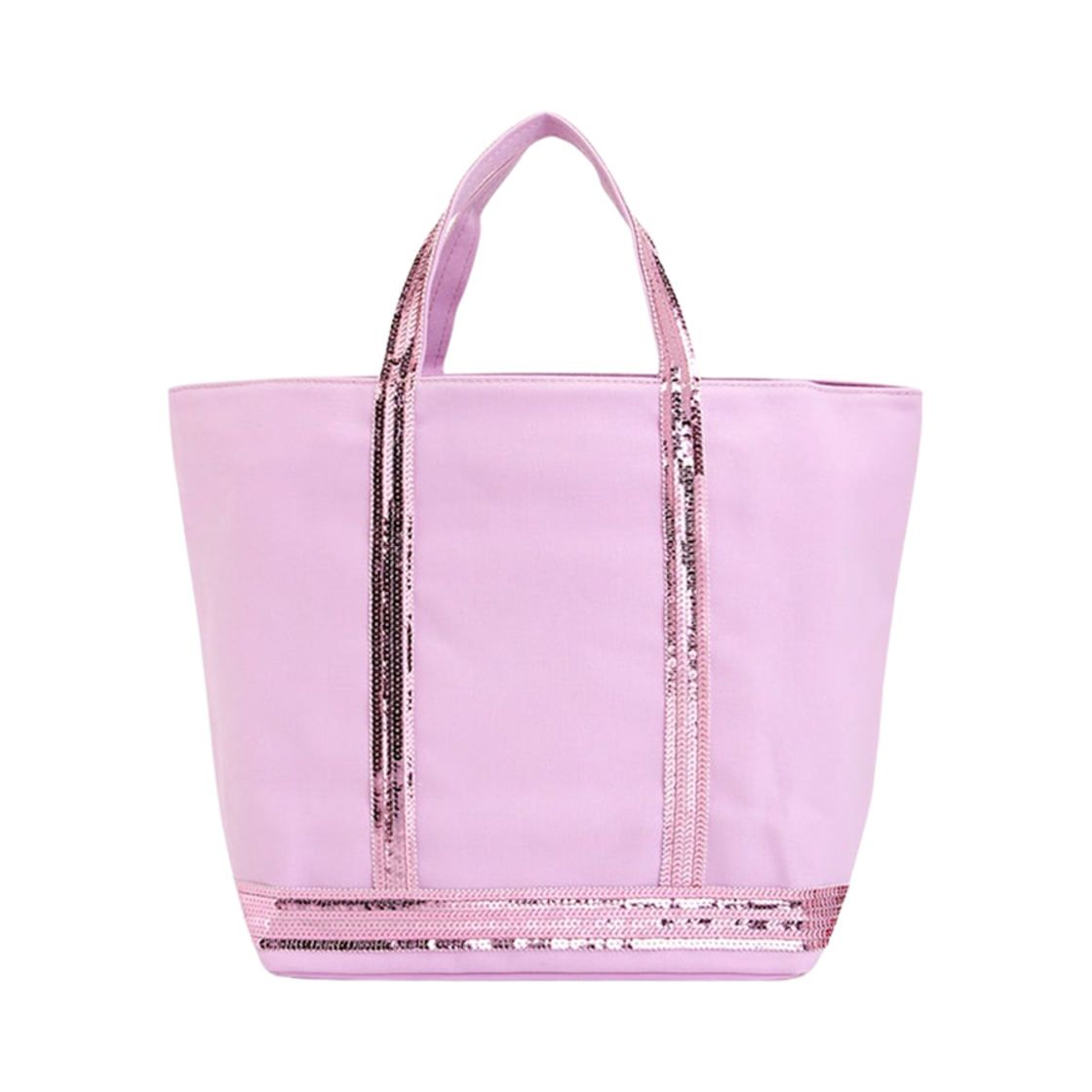 0PVE01-V40413-456 Vanessa Bruno Canvas M Cabas Tote Pink