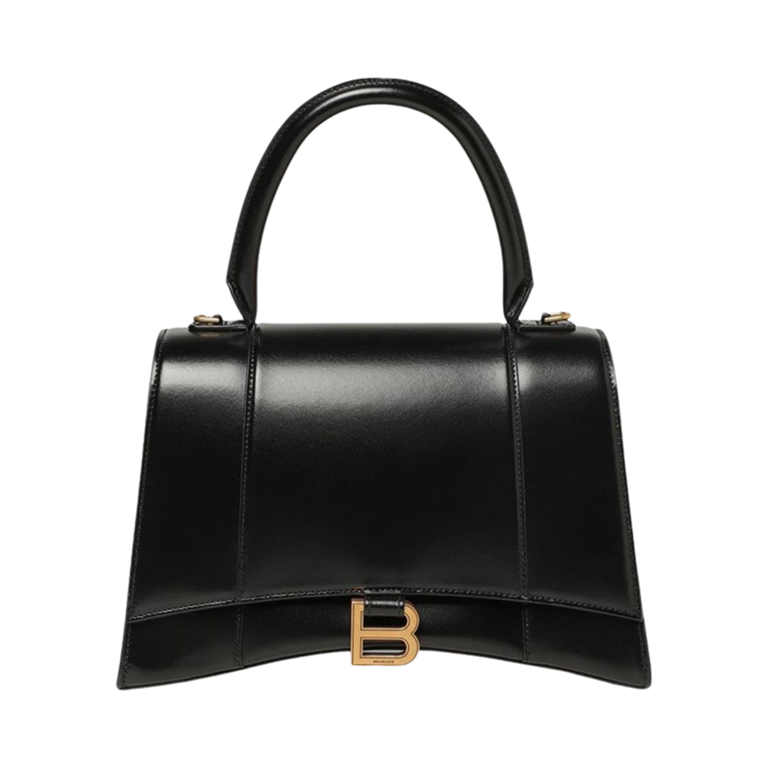 발렌시아가 아워글래스 탑 핸드백 블랙(Balenciaga Hourglass Top Handbag Black) - 1