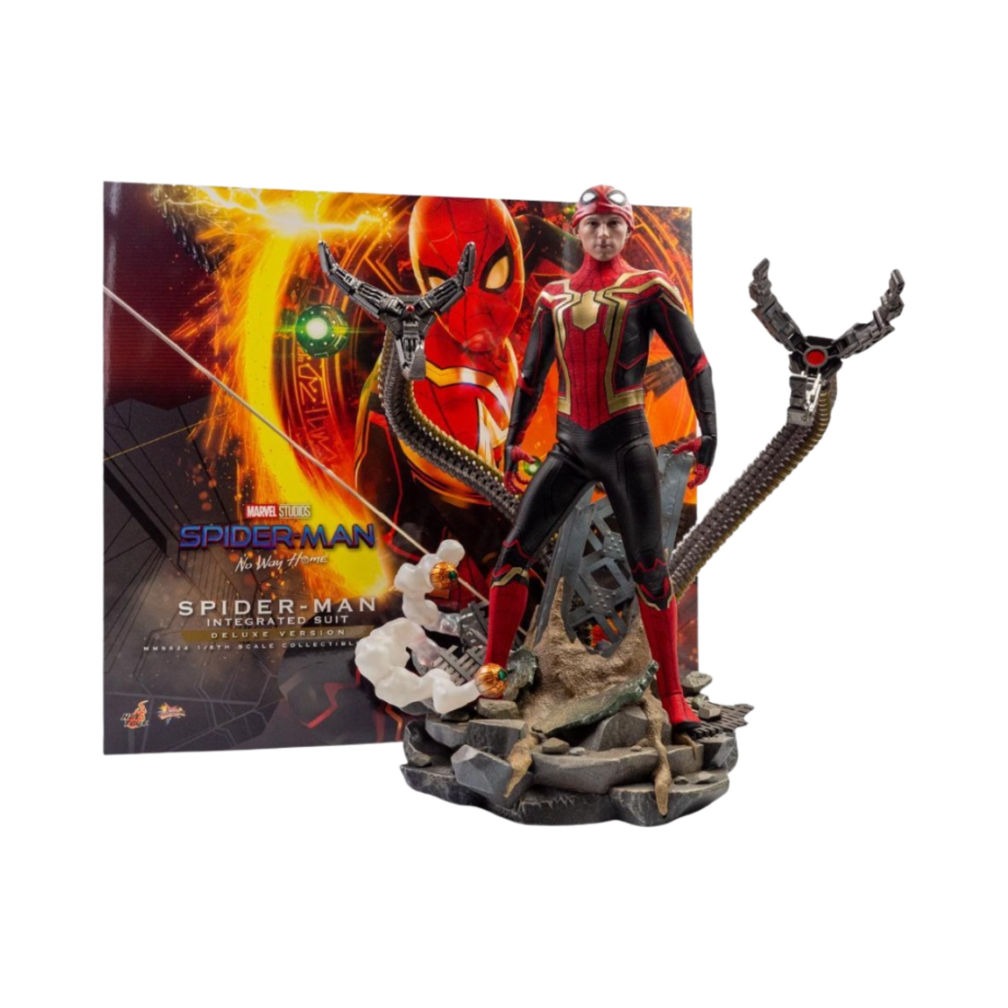 핫토이 스파이더맨: 노 웨이 홈 인티그레이티드 수트 (디럭스 버전)(Hot Toys Spider-Man: No Way Home Integrated Suit (Deluxe Version))