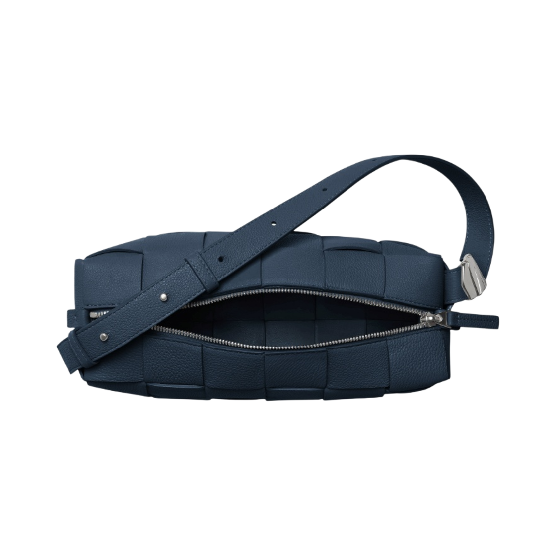 보테가 베네타 브릭 카세트 숄더백 딥 블루(Bottega Veneta Brick Cassette Shoulder Bag Deep Blue) - 4