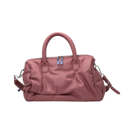 A11BG703-PINK Maison Mihara Yasuhiro Puffer Boston Bag Pink