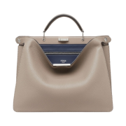 Fendi Peekaboo Iseeu Medium Leather Bag Beige