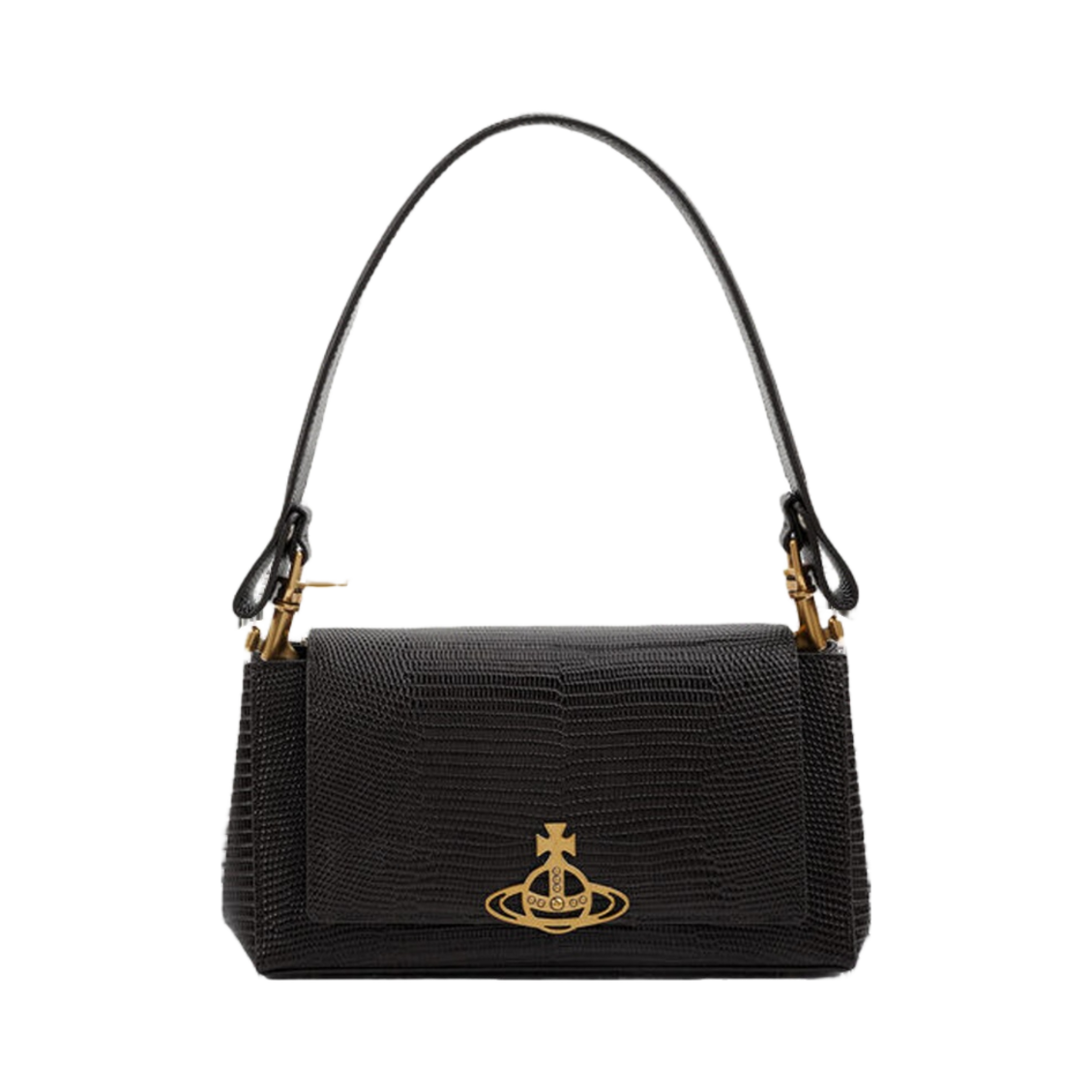 비비안 웨스트우드 헤이즐 미디움 핸드백 블랙(Vivienne Westwood Hazel Medium Handbag Black) - 1