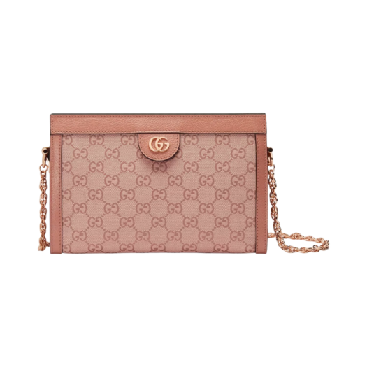 Gucci Ophidia GG Small Shoulder Bag Pink