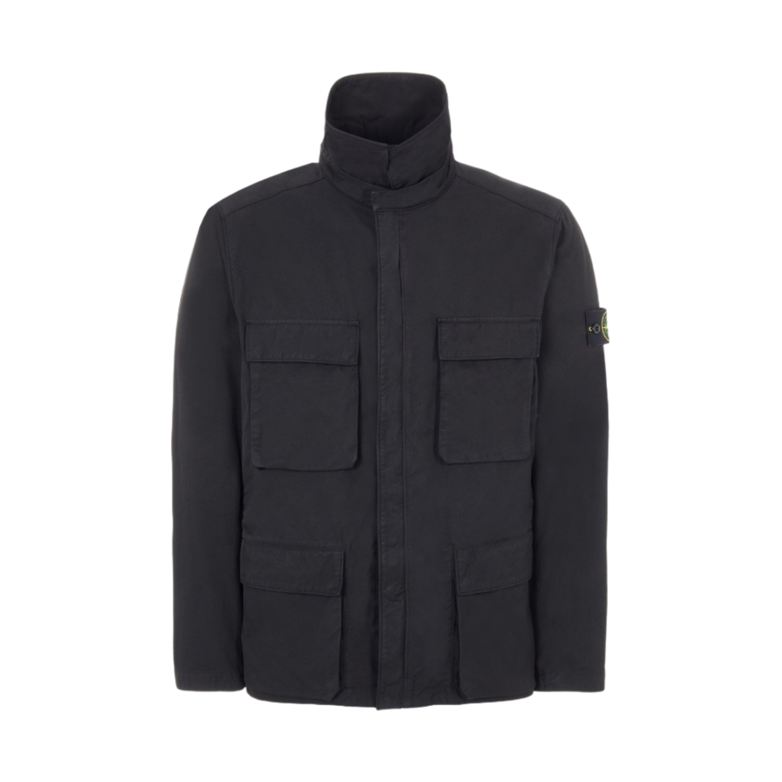 스톤 아일랜드 40933 나일론 코튼 바타비아 가먼트 다이드 자켓 블랙 - 22SS(Stone Island 40933 Nylon Cotton Batavia Garment Dyed Jacket Black - 22SS) - 1