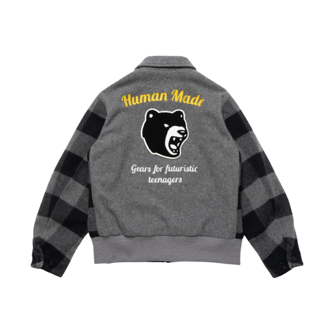 휴먼 메이드 집업 럼버 자켓 블랙(Human Made Zip-Up Lumber Jacket Black) - 1