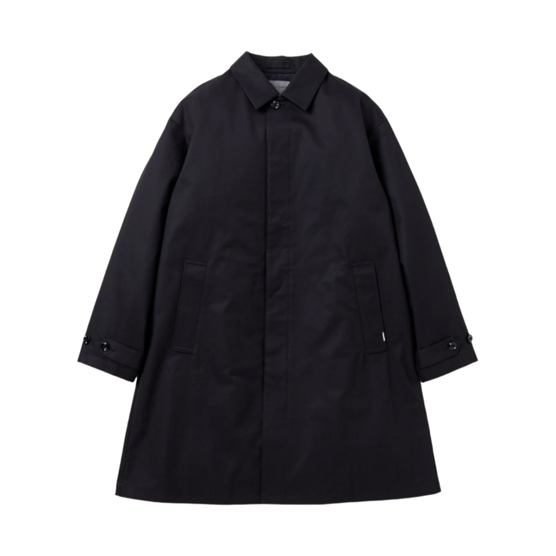 232SPYYN-JKM02S Neighborhood x Yohji Yamamoto Balcollar Coat Black