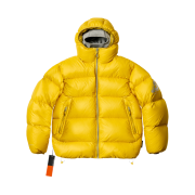 Palace Pertex Opaque Balaclava Puffa Yellow - 24FW
